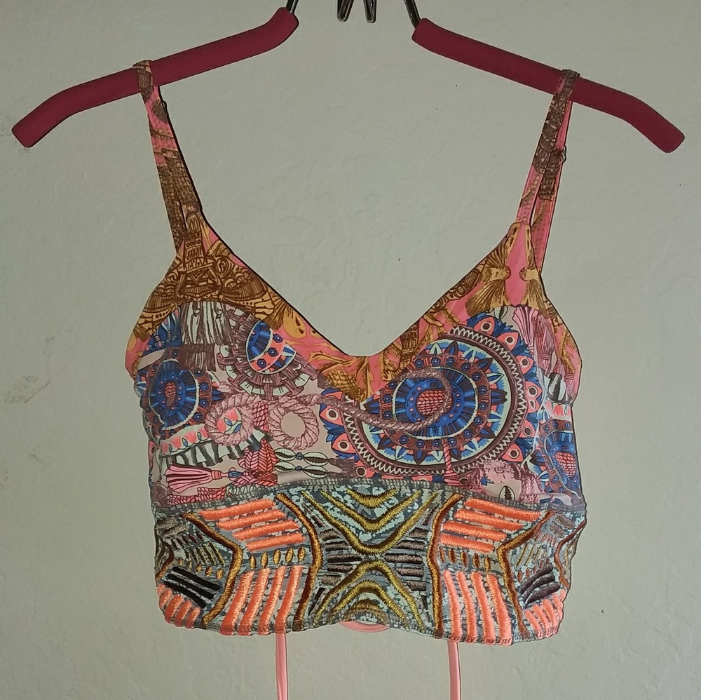 Maaji Reversible Longline Bikini Top